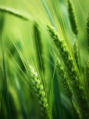 Foxtail barley background wallpaper poster PPT