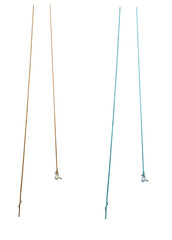 Ropes with a crane hook , on a transparent background