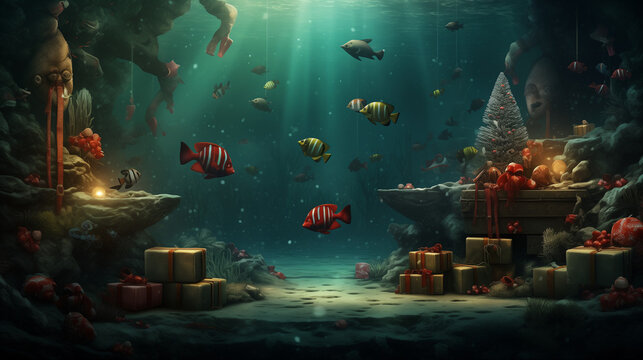 Underwater Christmas 