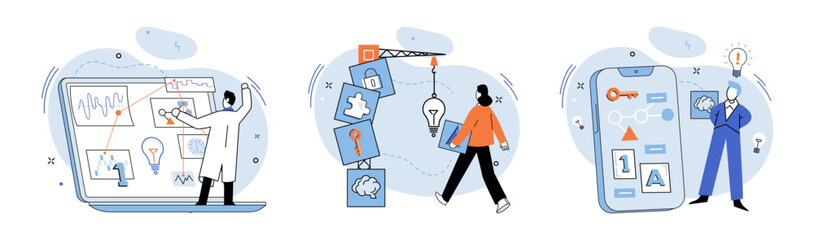 Startup idea. Vector illustration. A startup ideas like seed planted in fertile soil innovation and creativity It holds potential to grow into flourishing venture, driven by passion and determination