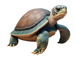 PNG Baby Turtle 3D Render