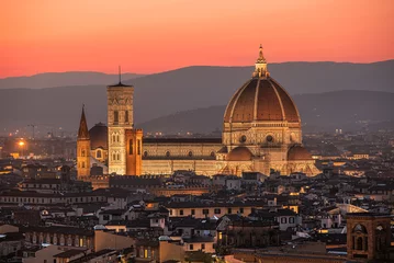 Keuken foto achterwand Firenze Florance catedral view 