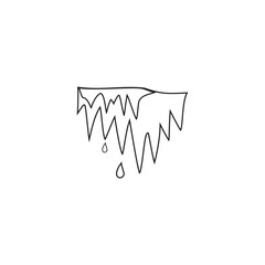 Obraz premium icy icon symbol sign vector