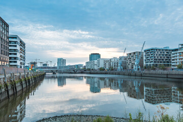 Fototapeta premium Quartier Baakenhafen in Hamburg Hafencity