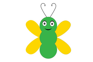 Smiling grasshopper