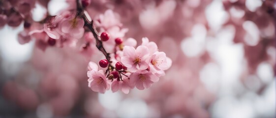beautiful blossom japanese background