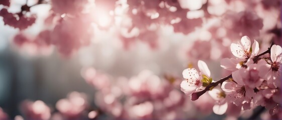 Obraz premium beautiful blossom japanese background