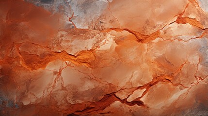Fototapeta premium Amber hues swirl in an abstract painting of nature, capturing the wild beauty of a close up stone in rich shades of brown