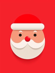 Claus christmas holiday design santa merry