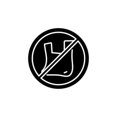 No plastic bag icon