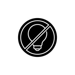 No light bulb icon