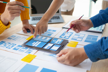 The designer team is designing the uxui system to make the uxui system work well on new phones and...