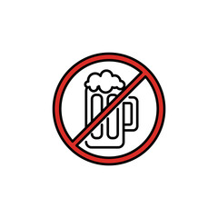 No beer icon