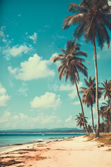 Naklejka premium Beach theme background. Fantastic for your projects.