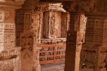 Gardinen Indian temple gujarat modhera © Sabry