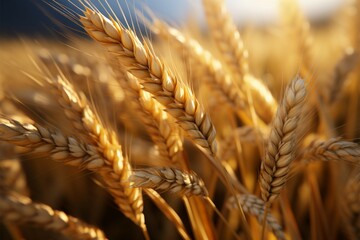 Wheats embodiment in the form of an elegant ear