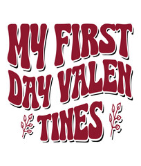 Retro, VALENTINES DAY Craft Design. T-shirt Design. Illustration