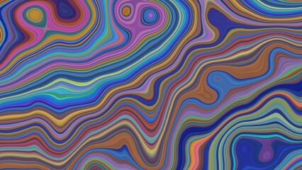 Fototapeta premium Colorful Fluid Background