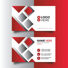 Sophisticated Flat Style Business Card