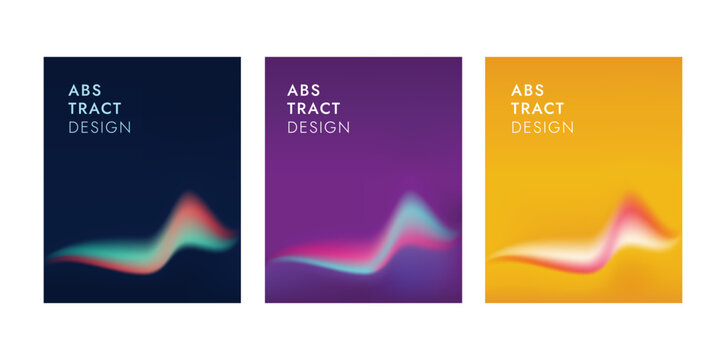 Abstract gradient mesh poster, background, flyer design, cover design, gradiant wallpaper