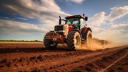 Prepare the soil by plowing to create a suitable seedbed.
