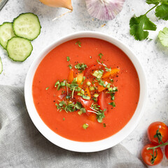 Tomato Gazpacho soup