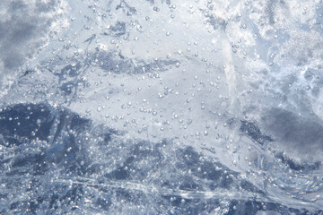 blue ice texture background