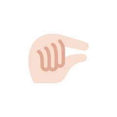 Pinching Hand: Light Skin Tone
