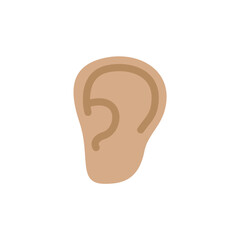 Ear: Medium Skin Tone
