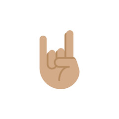 Sign of the Horns: Medium Skin Tone
