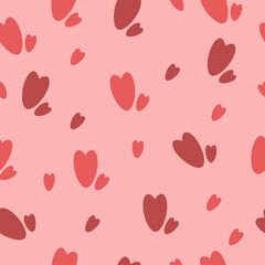 Pattern with hearts