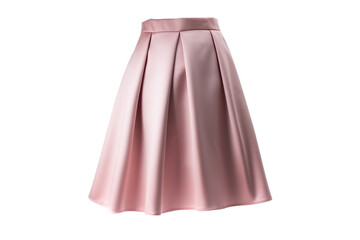 Pink classic midi skirt