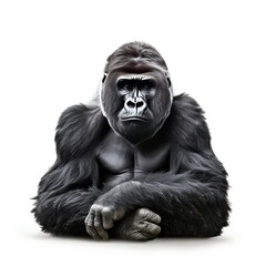 Fototapeta na wymiar Mountain gorilla