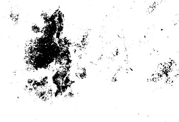 Rustic grunge vector texture with grain and stains. Abstract noise background. Weathered surface. Dirty and damaged. Detailed rough backdrop. Vector graphic illustration with transparent white. EPS10.