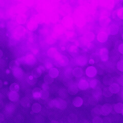 Purple bokeh square background with copy spae for text or image, Suitable for Ad, Posters, Sale, Banners, Anniversary, Party, Events, Ads and various design works