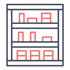 Bookshelf Icon