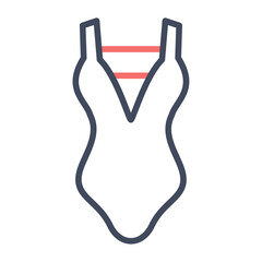 Obraz premium Women Swimsuit Icon