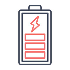 Fototapeta premium Charging Battery Icon