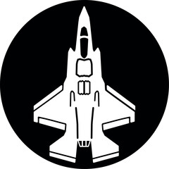 Fighter jet vector 