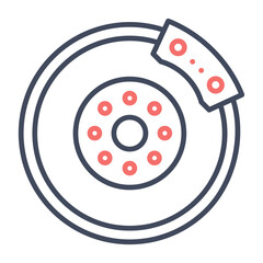 Brake Disc Icon