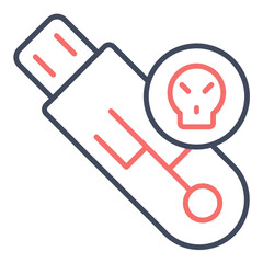 Pendrive Virus Icon