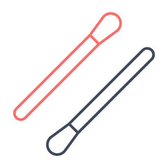 Cotton Swabs Icon