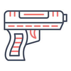 Obraz premium Gun Icon