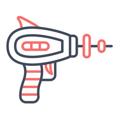 Obraz premium Space Gun Icon