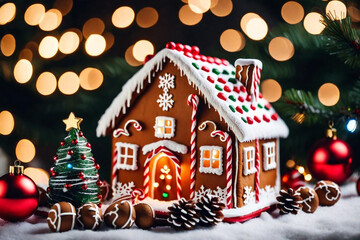 christmas gingerbread house