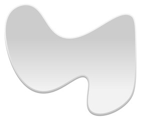 Shape paper cut. Vector illustration.