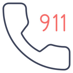 Call 911 Icon