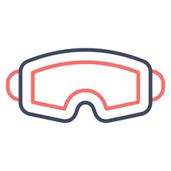 Ski Goggles Icon