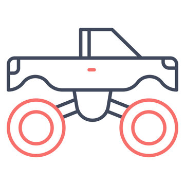 Bigfoot Car Icon