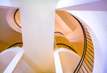 spiral staircase - indoors - photo